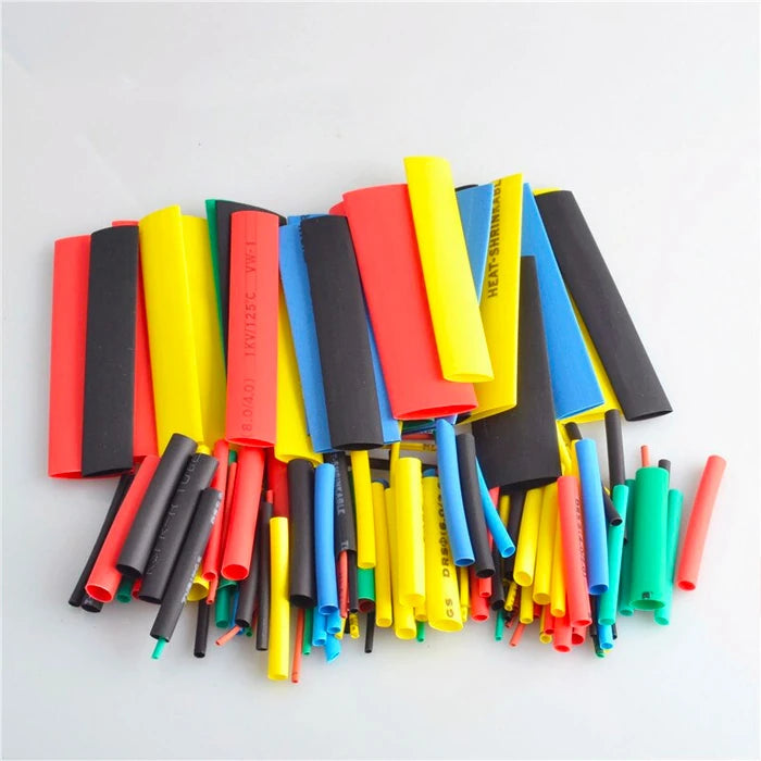 Ally 5 Renk Makaron Isı İle Daralan Kablo Seti 530 Adet 8 Boy Set-(5775) - Çok Renkli