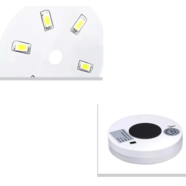 ALLY Mini 5 Led Usb Şarjjlı Tuşlu Gece Lambası Led-(5775) - Beyaz