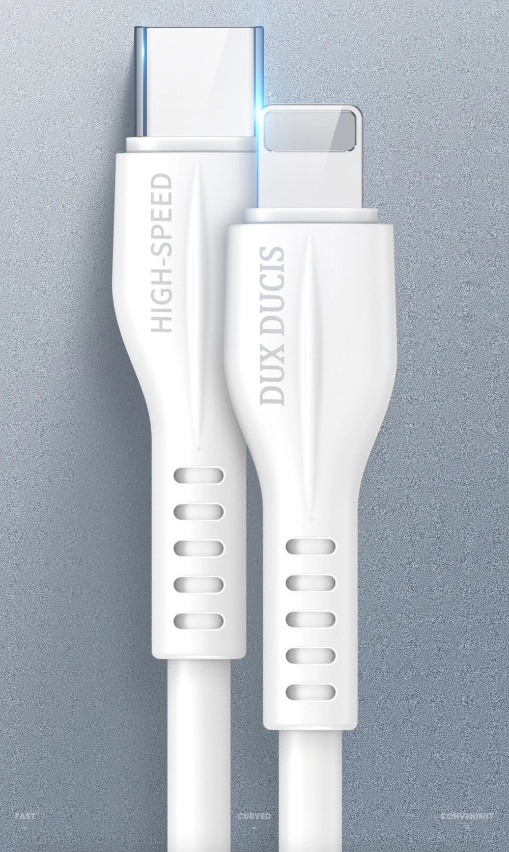 DUX DUCİS İPhone 20W Hızlı Şarj İPhone 14 13- 1211 Şarj Kablosu 1metre-(5775) - Beyaz