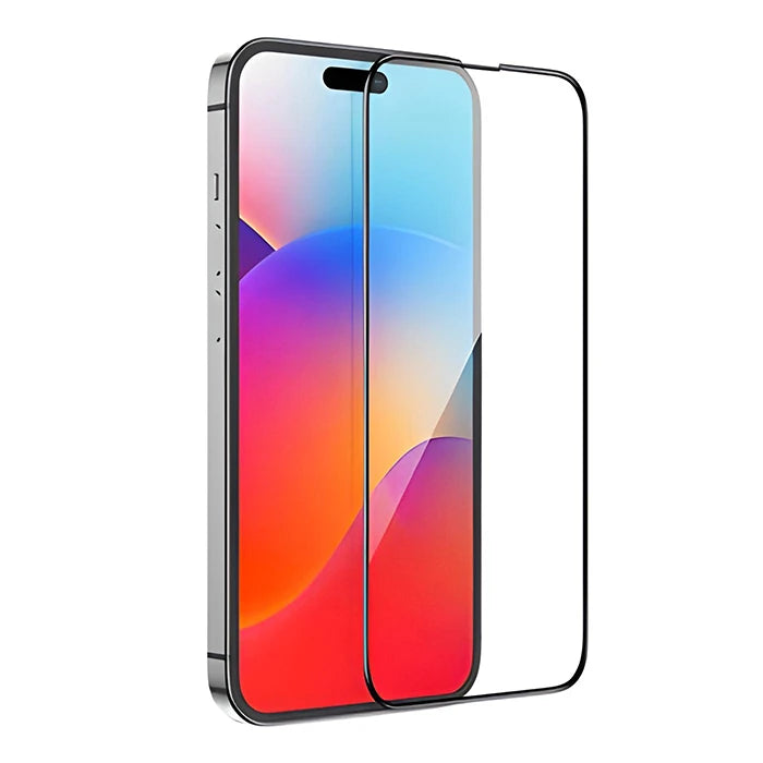 HOCO Guardian Shield Series iPhone 15 Pro HD Tempered Kırılmaz Cam Ekran Koruyucu 10 Adet Set-(5775) - Şeffaf 2