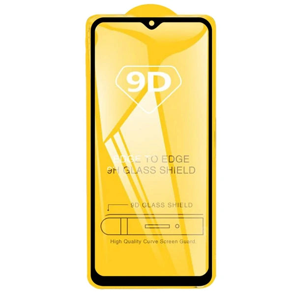Ally SM Galaxy A32 Full Glue-Tempered Cam Ekran Koruyucu-(5775) - Siyah