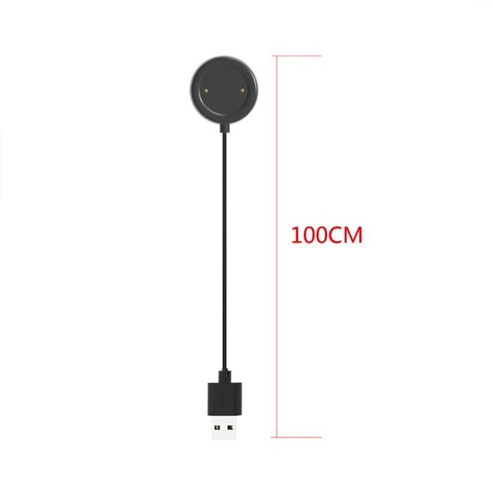 ALLY Haylou LS04 RS3 USB Manyetik Akıllı Saat Şarj Kablosu-(5775) - Siyah