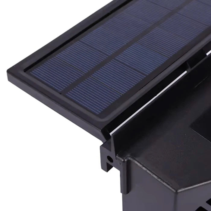 Ally R-8032 Güneş Enerjili Çift Fanlı Solar Oto Araç Havalandırma-(5775) - Siyah