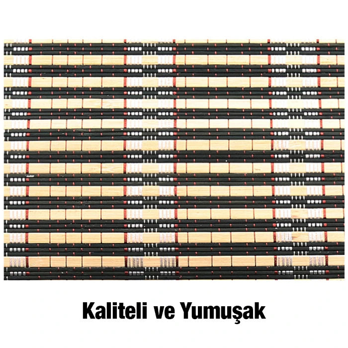 Ally Universal Bambu Araba Nefes Alabilen Koltuk Bel Minderi-(5775) - Siyah
