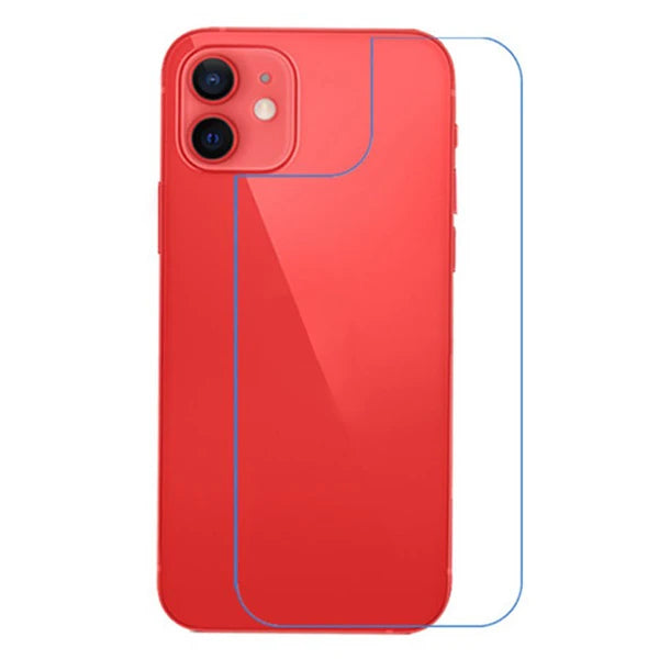 Ally İPhone 12 Mini 5.4 İnch Tempered Arka Kırılmaz Cam Koruyucu-(5775) - Şeffaf 2