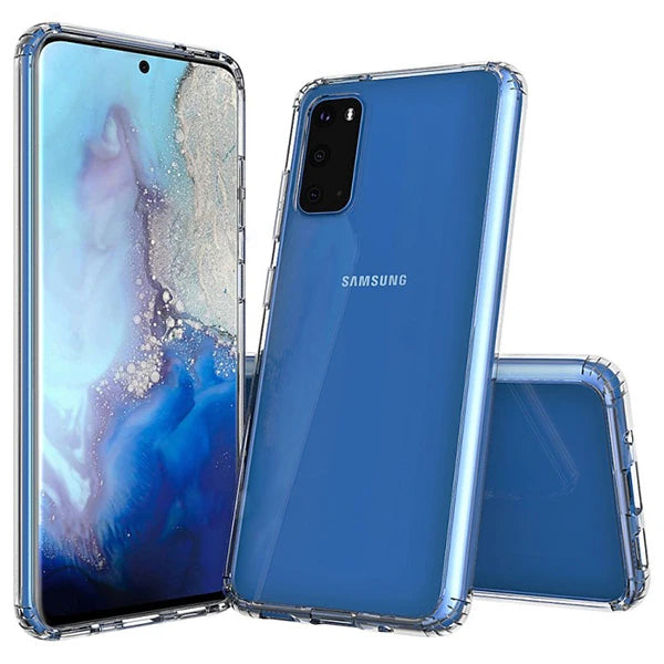 Ally Samsung Galaxy S20 Anti-Drop Darbe Emici Silikon Kılıf-(5775) - Şeffaf 2