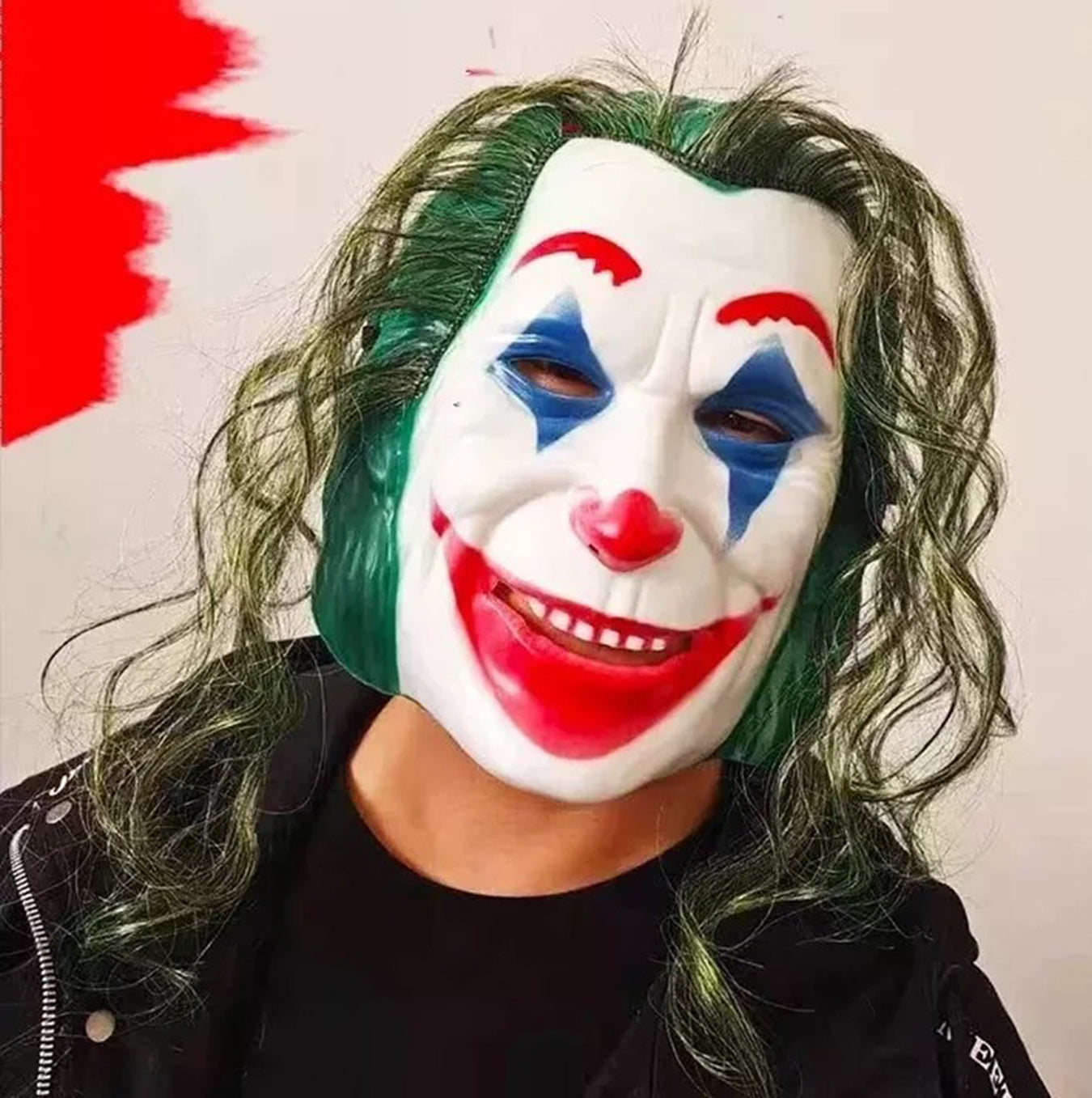 Joaquin Phoenix Joker Maskesi Yeşil Saçlı (5286)