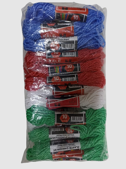 KALE Plastik Çamaşır ipi 10 Metre 24 Adet (5286)