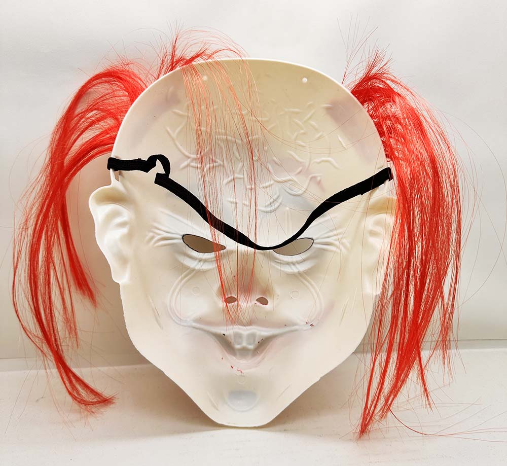 Kızıl Saçlı Joker Palyaço Maskesi (5286)