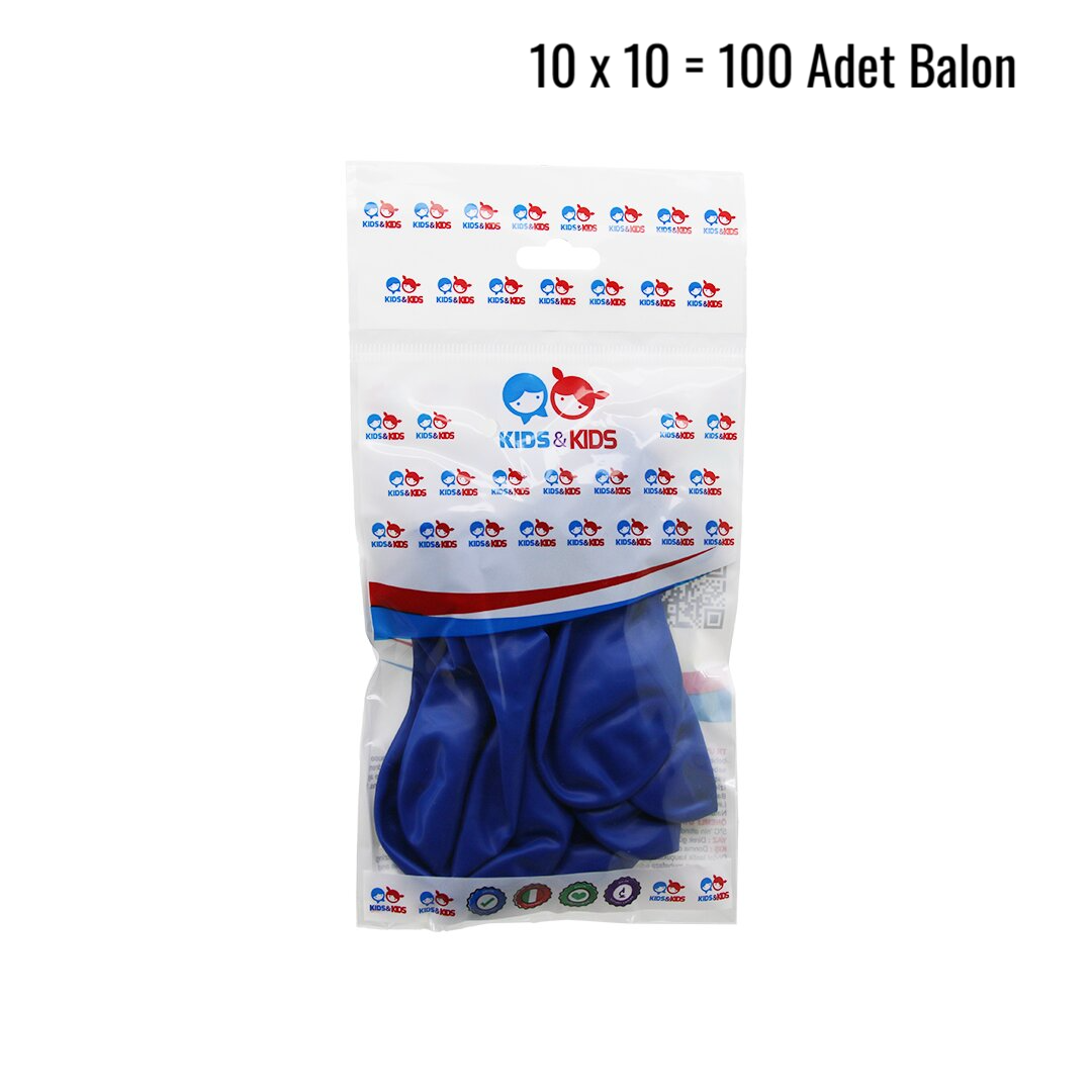 KOYU MAVİ 100PCS BALON G-90A (5286)