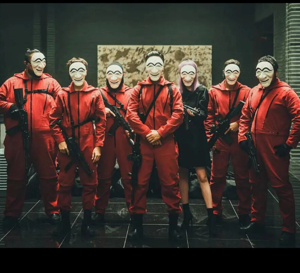 La Casa De Papel Kore Mask - Para Heist Maskesi - Dali Maskesi (5286)