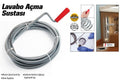 Lavabo Ve Gider Boruları Açacağı - Lavabo Açma Sustası - 8Metre (5286)