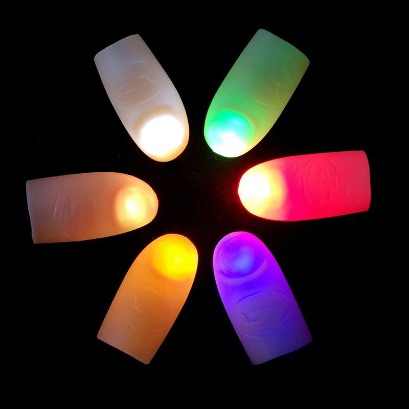 Led Işıklı Sihirli Parmak Işıklı Parmak Şaka Parmak (5286)