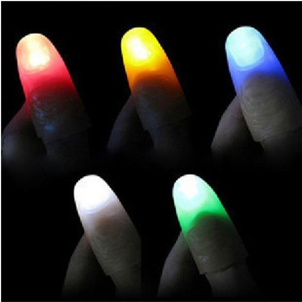 Led Işıklı Sihirli Parmak Işıklı Parmak Şaka Parmak (5286)
