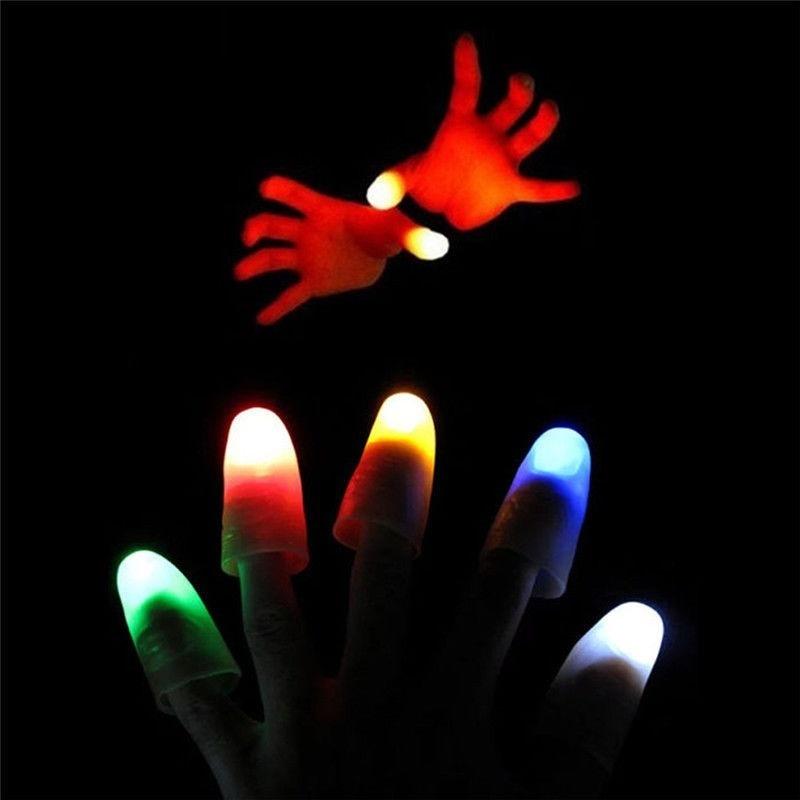 Led Işıklı Sihirli Parmak Işıklı Parmak Şaka Parmak (5286)
