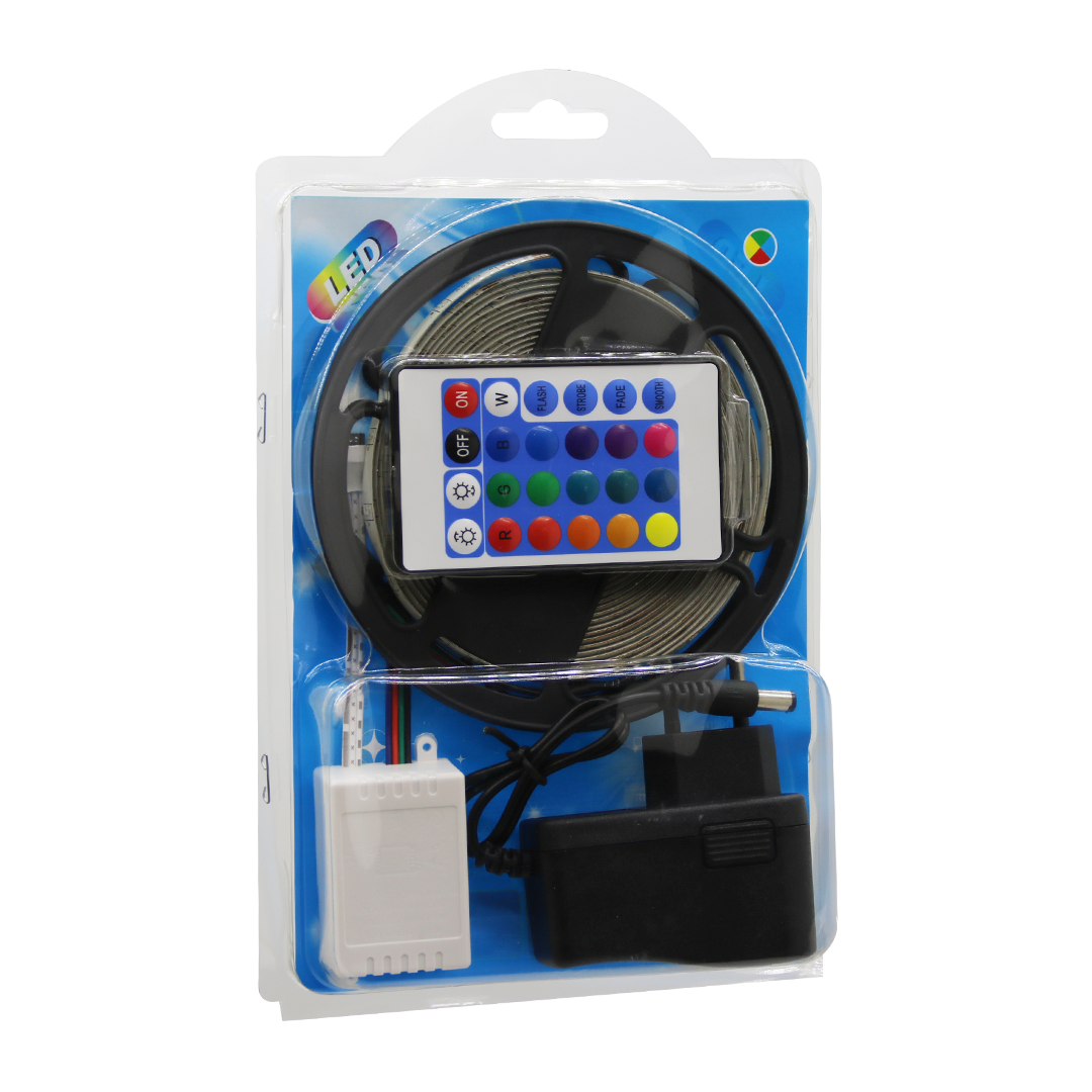 LED RGB KUMANDALI ŞERİT LED 5MT (5286)