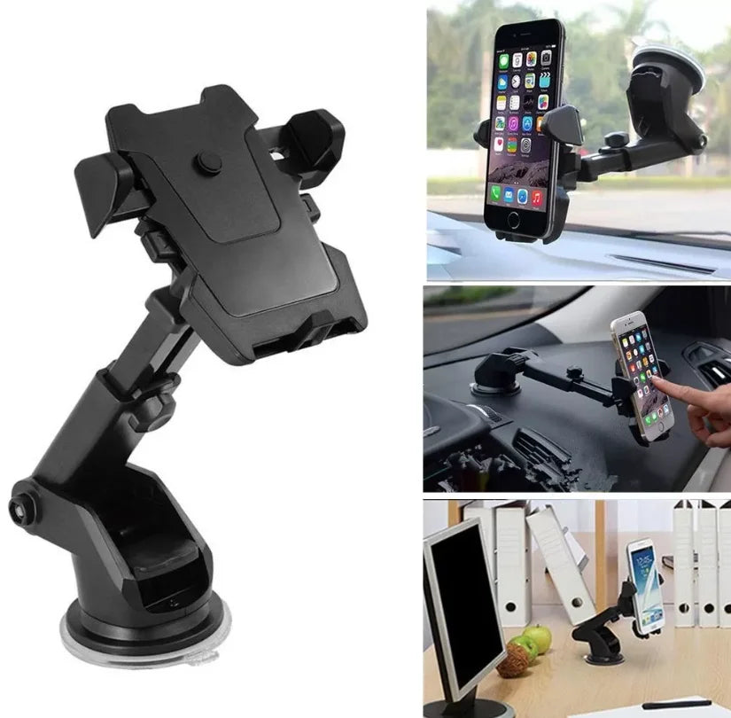 Long Neck One Touch Car Mount Araç İçi Telefonu Tutucu (5286)