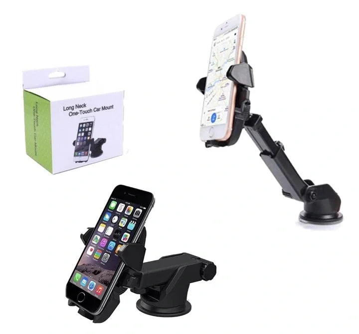 Long Neck One Touch Car Mount Araç İçi Telefonu Tutucu (5286)