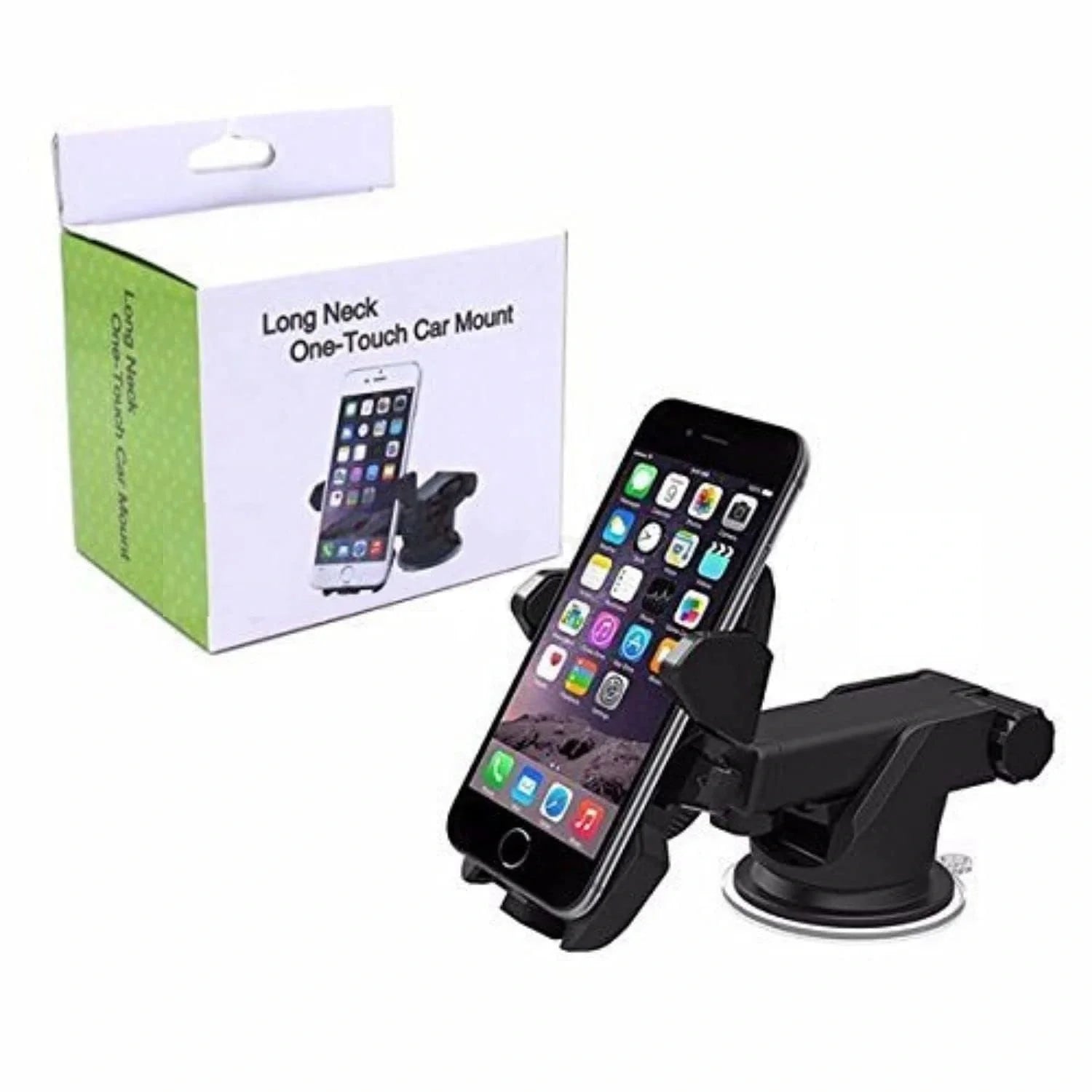 Long Neck One Touch Car Mount Araç İçi Telefonu Tutucu (5286)