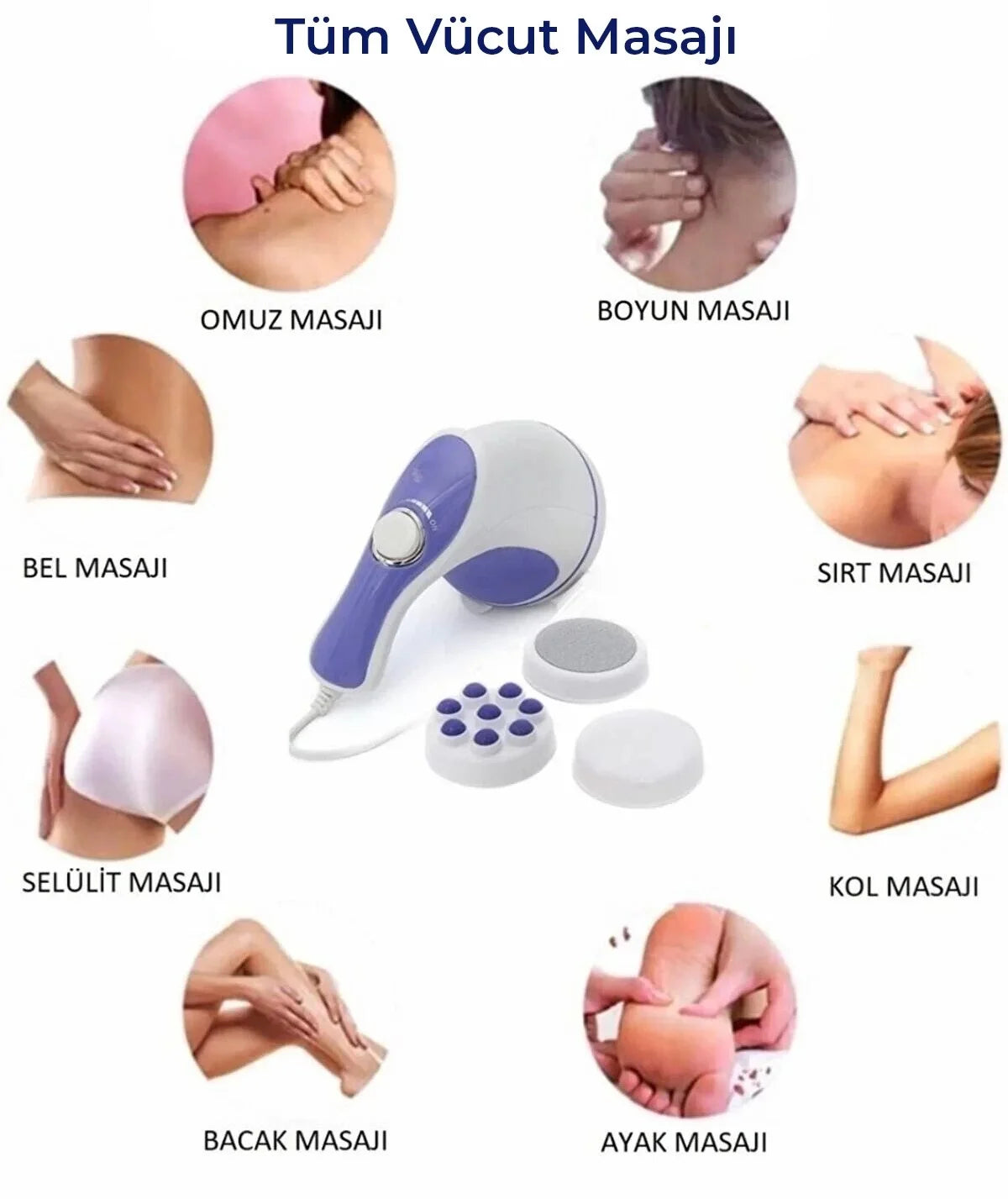 Ma-118 Super Effective Masaj Aleti Zayıflama Selülit Sıkılaştırıcı Rahatlama (5286)