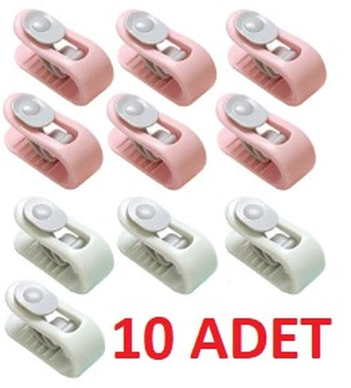 Mandallı Yorgan Sabitleme Klipsi 10 Adet (5286)