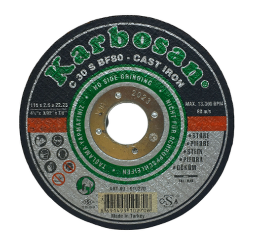 MERMER KESİCİ DİSK 115MMX2.5X22 (5286)
