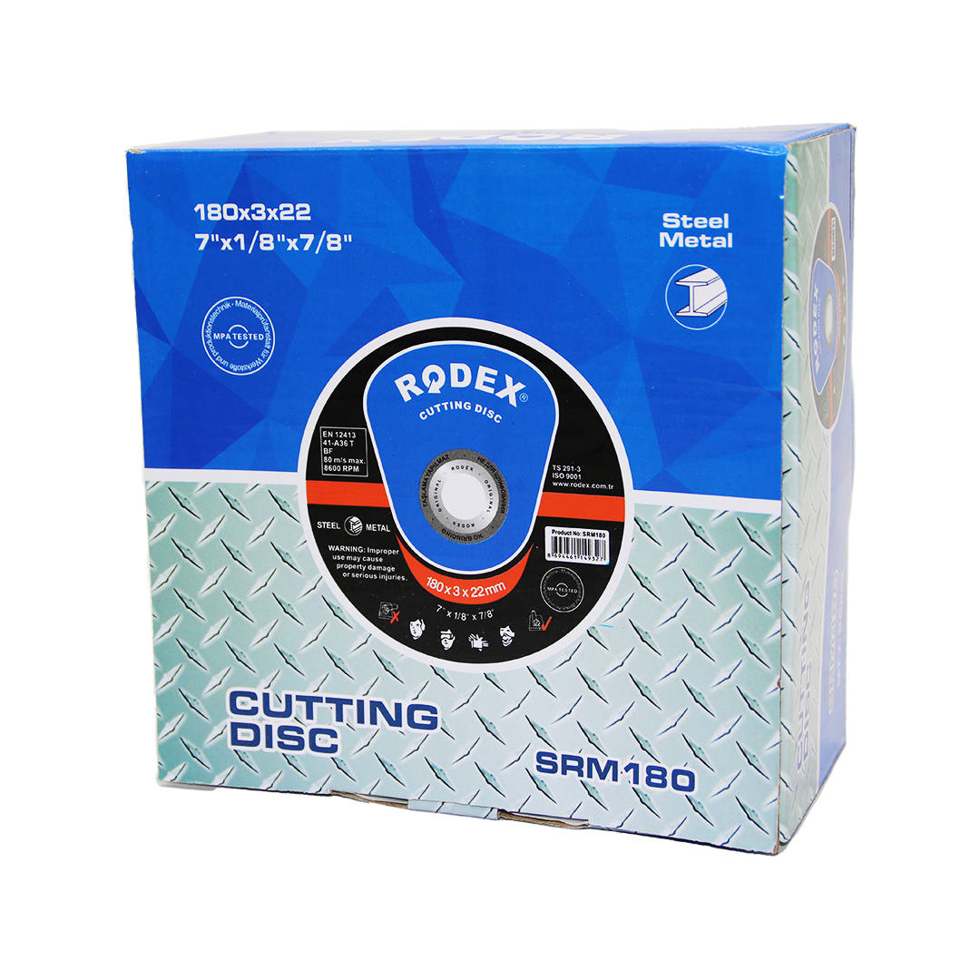 METAL KESİCİ DİSK 180X3X22MM FOR METAL (5286)
