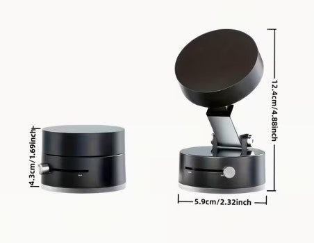Mıknatıslı Katlanabilir Telefon Tutucu - Torpido ve Cam Uyumlu (5286)