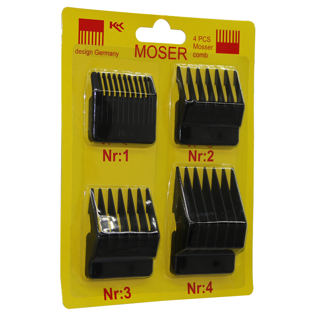 MOSER 4 PARÇA MAKİNE TARAK SET (5286)