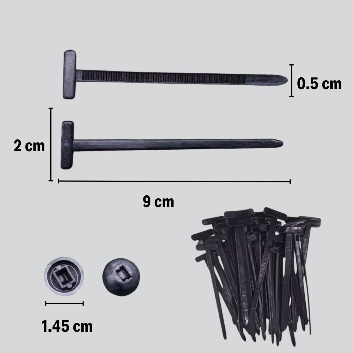Plastik Bağlantı Elemanları 30lu Set (5286)