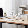 Plastik Katlanır Tablet Standı – Ayarlanabilir Açılı, Taşınabilir Masaüstü Telefon ve Tablet Tutucu Stand (5286)
