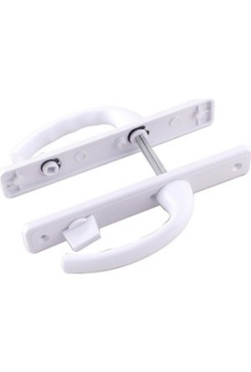 POŞETLİ BANYO-WC - KİLİTLİ BEYAZ PVC KAPI KOLU (5286)