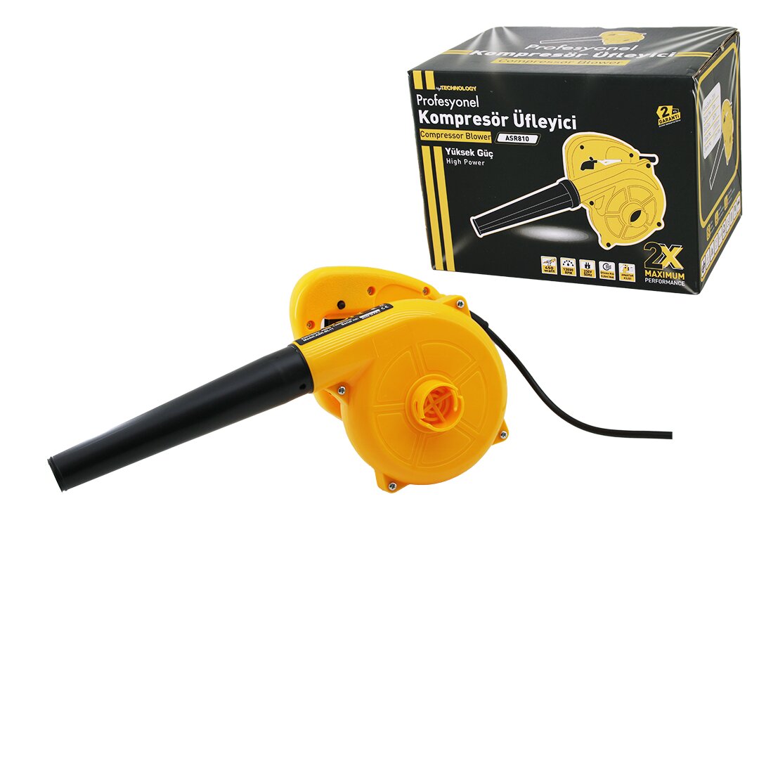 PROFESYONEL MODEL:BL11 HAVA ÜFLEME MAKİNE KÖRÜK - KOMPRESÖR 450W ÜFLEME HIZ = 0.26M3 / DAK.  ASR-810 (5286)