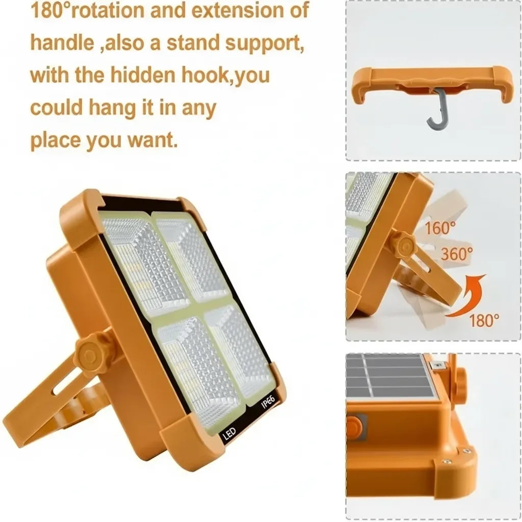 ProKAMA Ledli Solar Projektör 200W BK-200W (5286)