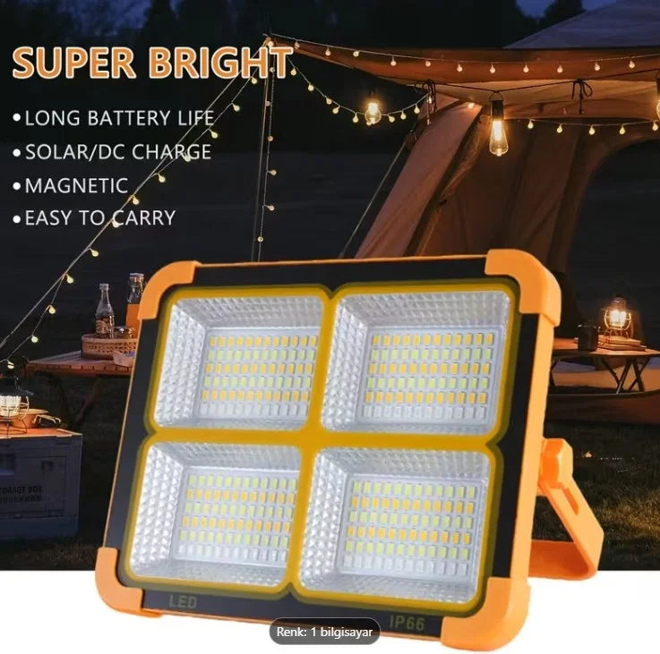 ProKAMA Ledli Solar Projektör 100W BK-100W (5286)