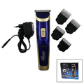 SAÇ SAKAL KESME TRAŞ MAKİNESİ FİŞ ŞARJLI - LED GÖSTERGE - RENKLİ KROM KAPLAMA GÖVDE RD-6005 (5286)