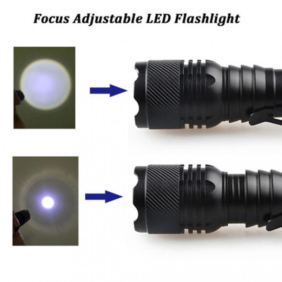 Şarjlı Mini Led El Feneri Cree Led 500 Lumens (5286)