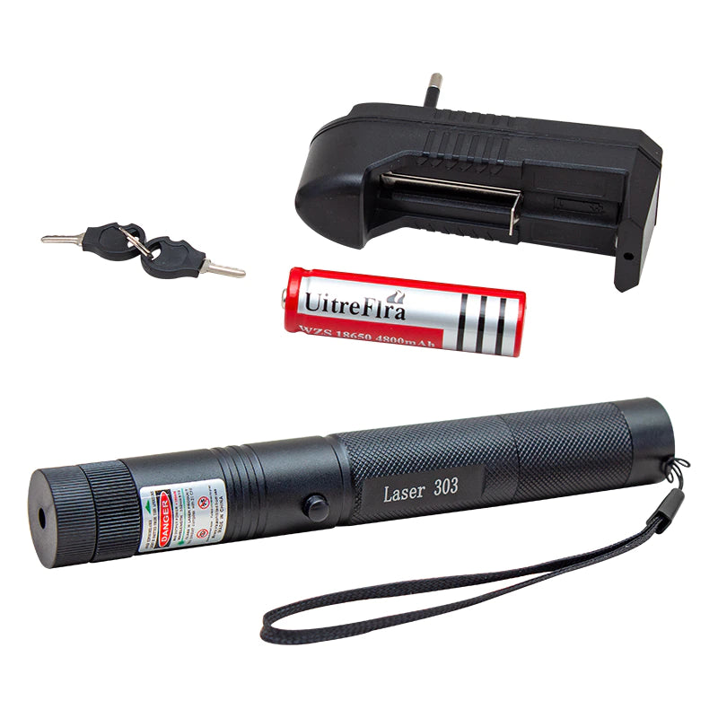 Şarjlı Yeşil Lazer Pointer 100 Mw (5286)