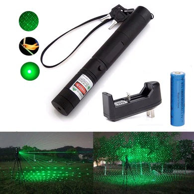 Şarjlı Yeşil Lazer Pointer 100 Mw (5286)