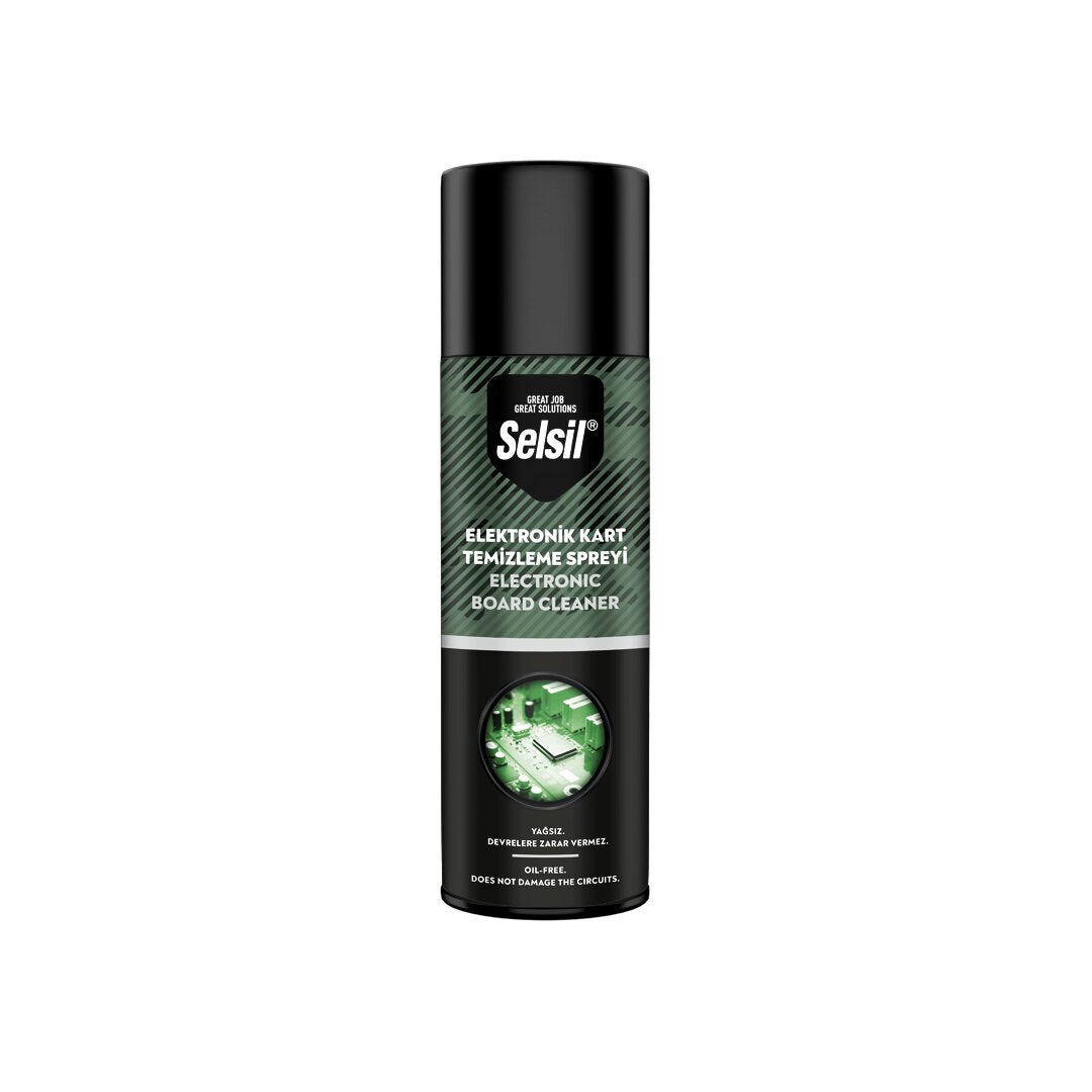 SELSİL ELEKTRONİK KART TEMİZLEME SPREYİ 500ML  YAĞSIZ - DEVRELERE ZARAR VERMEZ (5286)