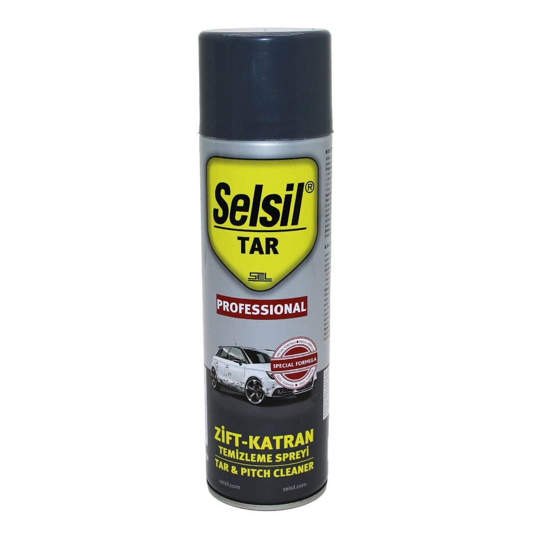 SELSİL TAR ZİFT - KATRAN TEMİZLEME SPREY 500ML KİR - YAĞ (5286)