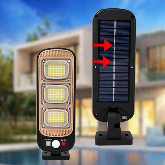 Sensörlü Güneş Enerjisi İle Şarj Olabilen Duvara Monte Solar Aydınlatma  GL-84069 (5286)