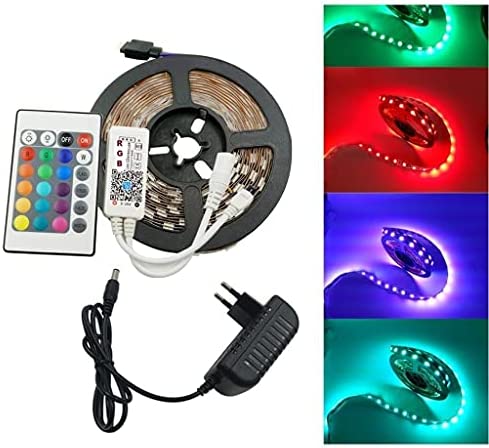 Şerit Led 5 Metre Kumandalı Animasyonlu RGB (5286)