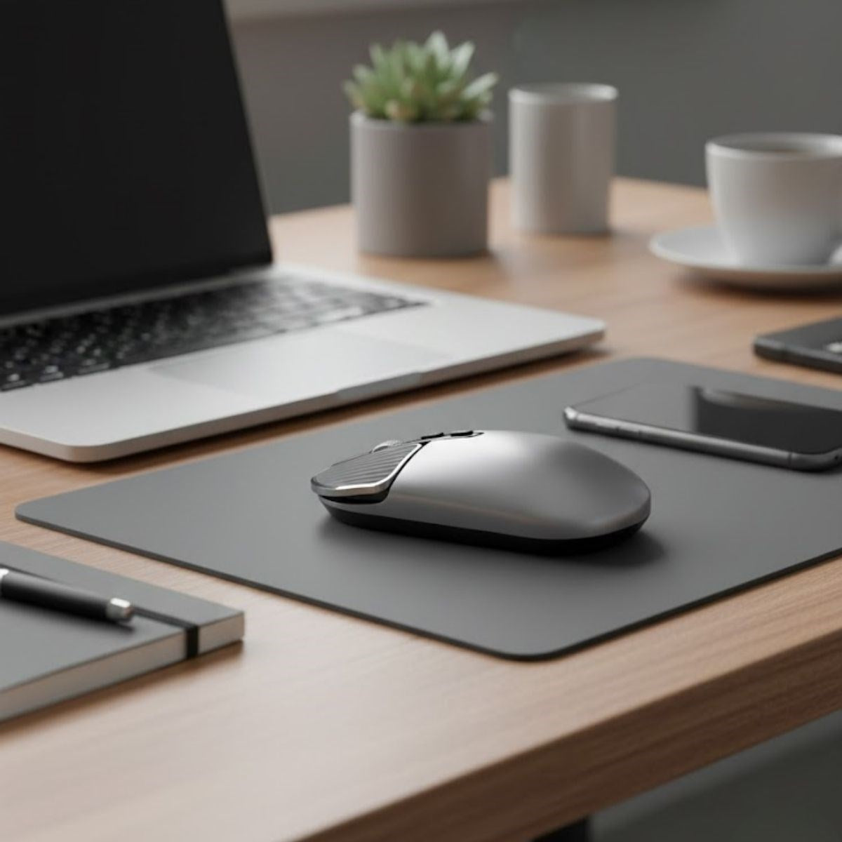 Sessiz Kablosuz Mouse – Wireless Optik Mouse, Sessiz Tıklama, Ergonomik Tasarım (5286)