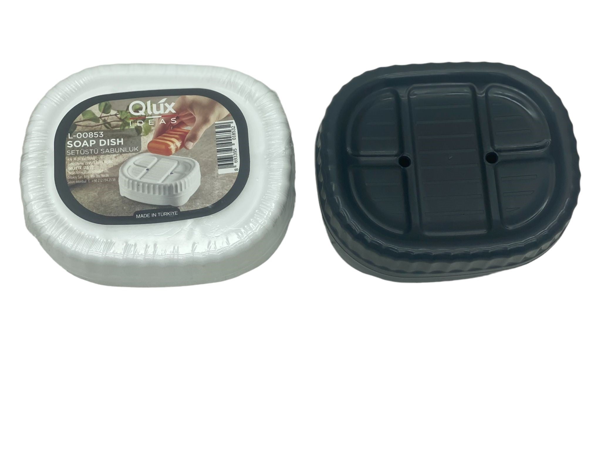 SET ÜSTÜ KATI SABUNLUK KAPAKLI PLASTİK (5286)