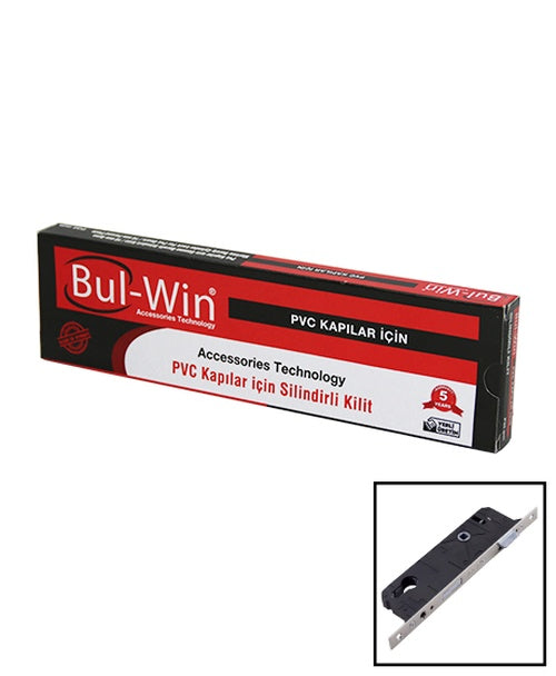 SİLİNDİRLİ PVC KAPI KİLİT P35MM (5286)