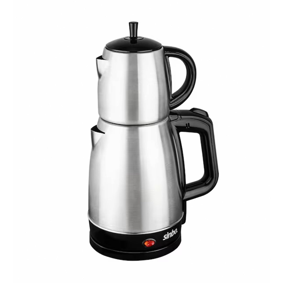 SİNBO STM-5831 ELEKTRİKLİ ÇELİK ÇAY MAKİNESİ ÇAYCI 1.7LT + 0.7LT ÇAY SÜZGEÇLİ (5286)