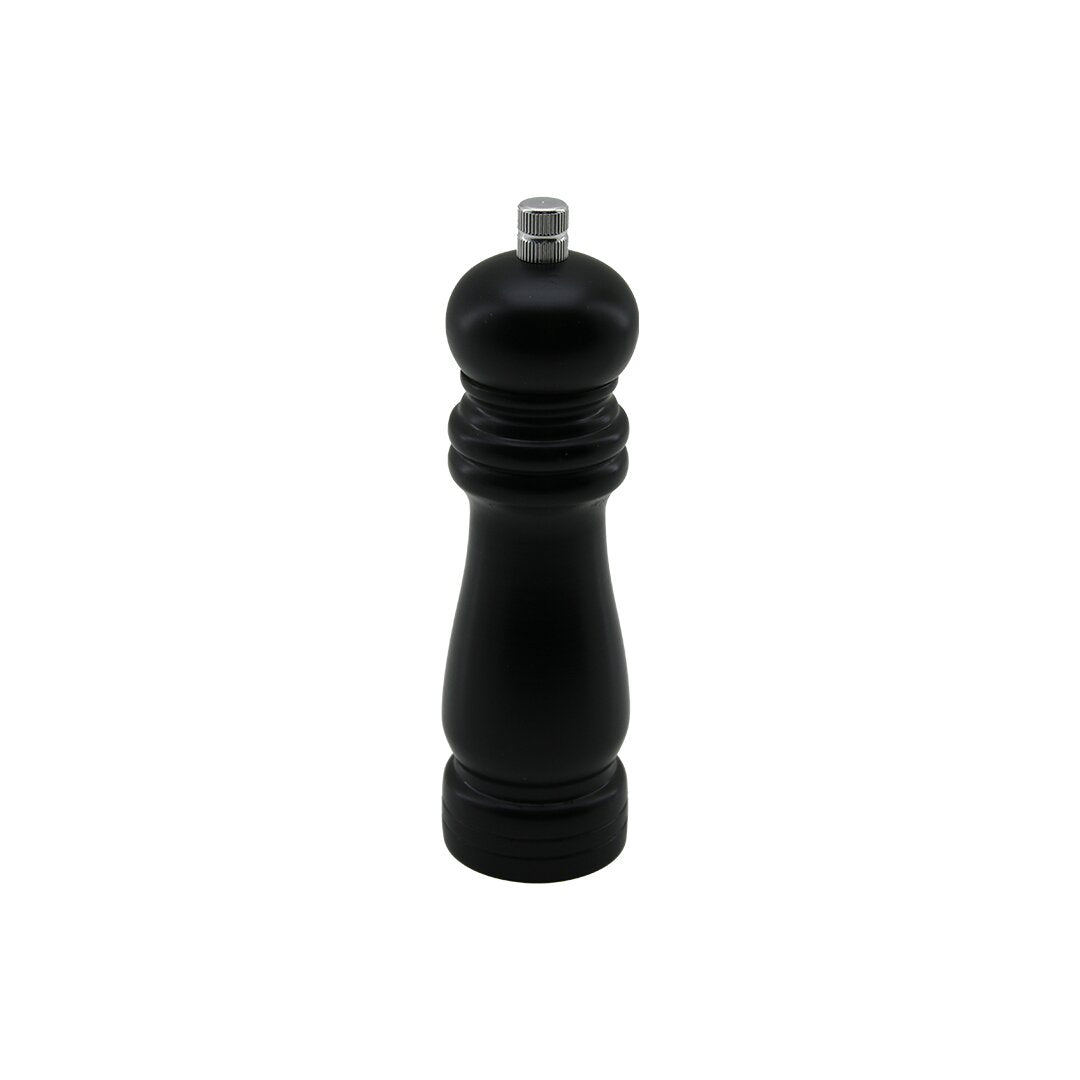 SİYAH AHŞAP KÜÇÜK= ÇAP: 4.5CM - UZUNLUK: 15.5CM TUZ - BAHARAT ÖĞÜTÜCÜ (5286)