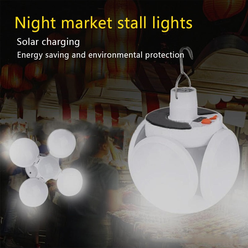 Solar 5 Kanatlı Kamp Lambası (5286)
