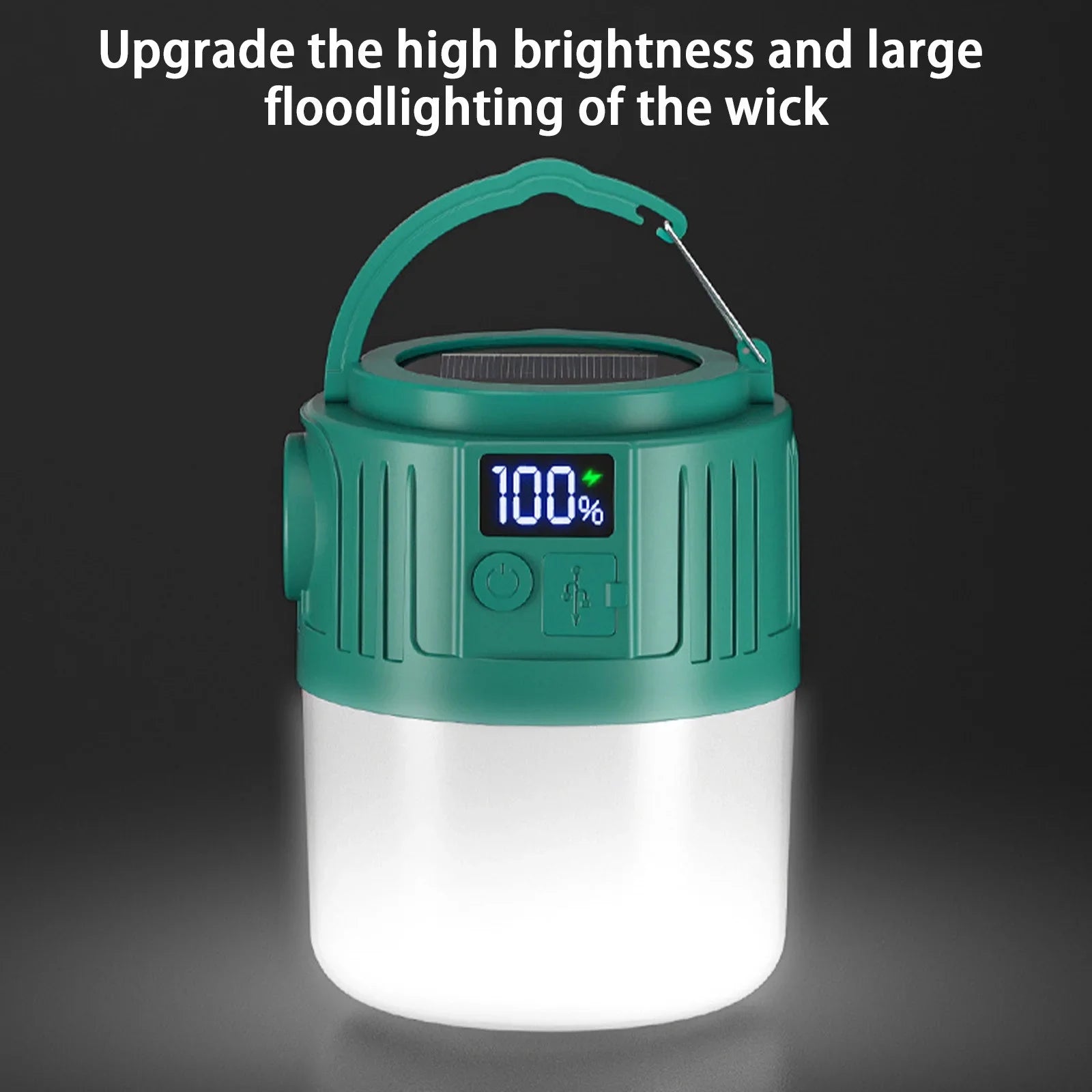 Solar Led Kamp Lambası (5286)